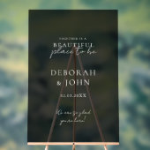 Samen is een prachtige plek om te zijn! Elegant, Acryl Bord (Neutraal)