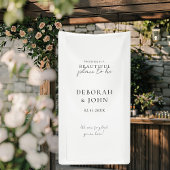 Samen is een prachtige plek om te zijn! Elegant, Spandoek