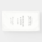 Samen is een prachtige plek om te zijn! Elegant, Spandoek (Horizontaal)