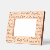 Samen is een prachtige plek om Text Pattern te zij Gegraveerde Lijstjes (Links)