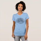 Samen Is Favoriete Plaats Citaat Kunst T-shirt (Voorkant volledig)