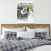 Samen is mijn favoriete plek om bruiloft te zijn canvas afdruk (Insitu (Slaapkamer))