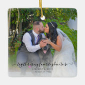Samen is mijn favoriete plek om bruiloft te zijn keramisch ornament (Voorkant)