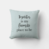 Samen is mijn favoriete plek om kussen te zijn (Voorkant)