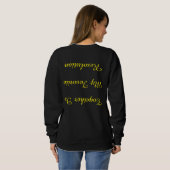 “Samen is mijn favoriete voornemen” Trui (Achterkant volledig)