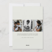 Samen is onze favoriete plek 4 Foto Feestdagenkaart (Achterkant)