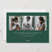 Samen is onze favoriete plek 4 Foto Feestdagenkaart (Achterkant)