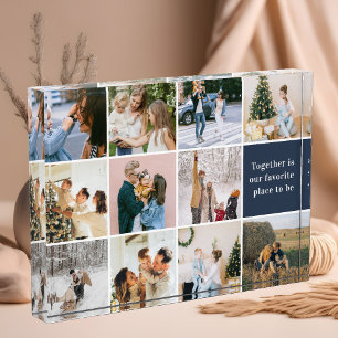 Samen is onze favoriete plek om fotocollage te zij fotoblokken