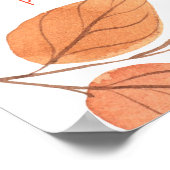 Samen is onze favoriete plek om Thanksgiving te zi Poster (Hoek)