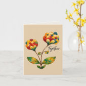 Samen Kaart (Gele Bloem)