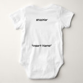 Samen kiezen we vrede romper (Achterkant)