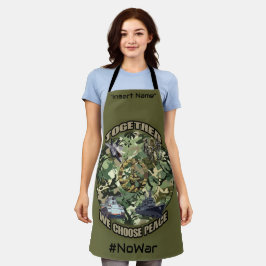 Samen kiezen we vrede schort