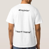 Samen kiezen we vrede t-shirt (Achterkant)