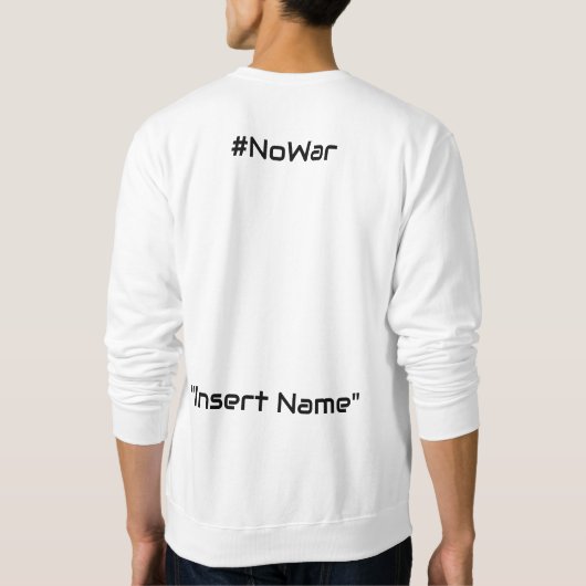 Samen kiezen we vrede trui (Achterkant)