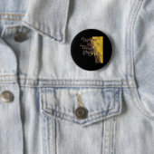 Samen Klimmen We Samen Rots Klimmen  Ronde Button 5,7 Cm (In situ)