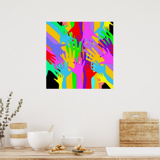 Samen kunnen we dat. SRF Poster (Keuken)