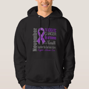 Samen kunnen we een crème vinden - pancreaskanker hoodie