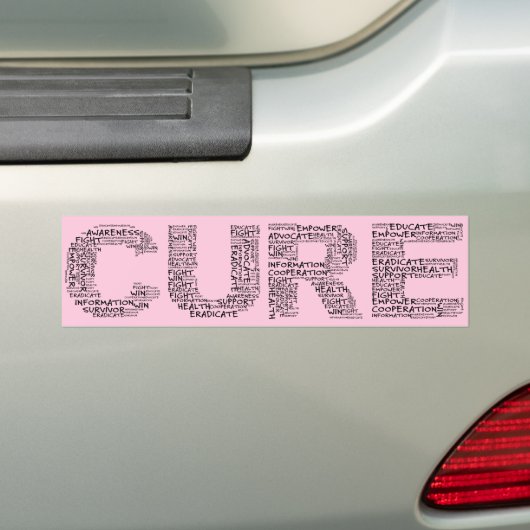 Samen kunnen we een cru vinden (zwarte tekst) bumpersticker (Op auto)