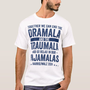 Samen kunnen we een einde maken aan de drama's en t-shirt