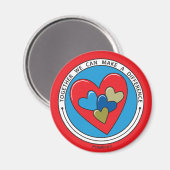 Samen kunnen we een verschil maken van 1_ Magnet 2 (Voorkant / Achterkant)