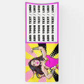 Samen kunnen we het bereiken spandoek (Verticaal)