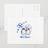 Samen kunnen we het | Motiverende quote Briefkaart (Voorkant / Achterkant)