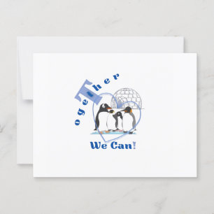 Samen kunnen we het Motiverende quote Briefkaart