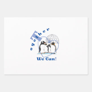 Samen kunnen we het | Motiverende quote  Inpakpapier Vel