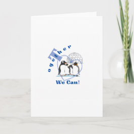 Samen kunnen we het | Motiverende quote  Kaart