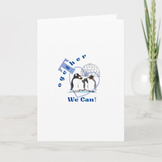 Samen kunnen we het | Motiverende quote  Kaart (Voorkant)