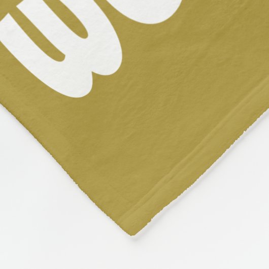 Samen kunnen we onze planeet Cute Message redden Fleece Deken (Hoek)