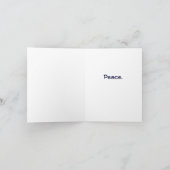 Samen kunnen wij de wereld Notecard veranderen Kaart (Binnen)