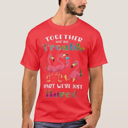 Samen Lastig, Apart Verveeld T-shirt (Voorkant)