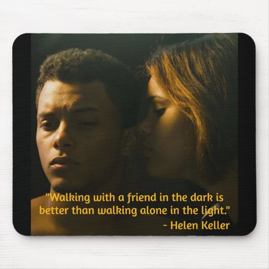 Samen lopen muismat (Voorkant)