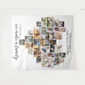 Samen maken we een familiefoto-collage wandkleed (Voorkant (horizontaal))