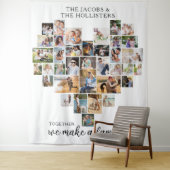 Samen maken we een familiefoto-collage wandkleed (In situ)