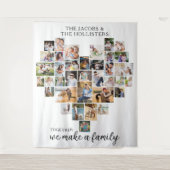 Samen maken we een familiefoto-collage wandkleed (Voorkant)