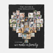 Samen maken we een familiekoppeling fleece deken (Voorkant)