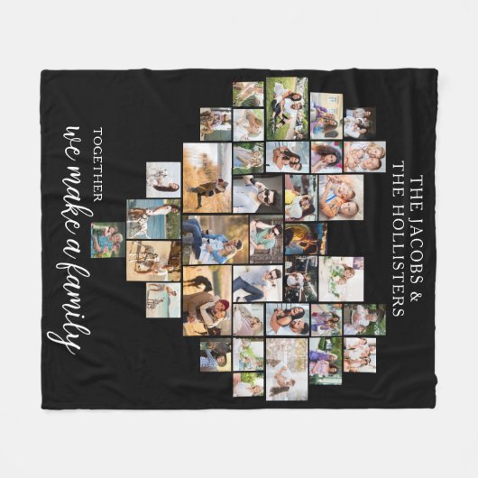 Samen maken we een familiekoppeling fleece deken (Voorkant (Horizontaal))