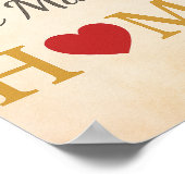 Samen maken we een huis-Inspirerend muurkunst Poster (Hoek)