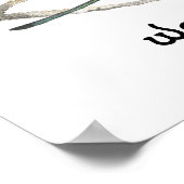 Samen maken we Familie Magpie Bird Quote Poster (Hoek)