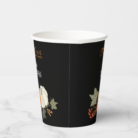 Samen maken we familie, Thanksgiving Papieren Bekers (Rechts)