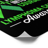 Samen maken we van angst lef lymfoomkanker poster (Hoek)