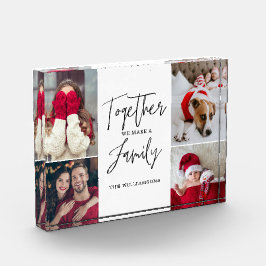 Samen maken wij een Collage van het Manuscript van Fotoblokken