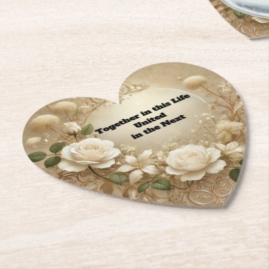 Samen met Ai Art Kartonnen Onderzetters (Gekanteld)