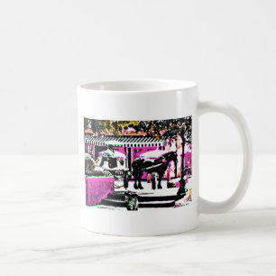 Samen met Cocoa Village Gibney het Zazzle MUSEUM Koffiemok