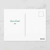 Samen met een schattig tomatenpaar briefkaart (Achterkant)