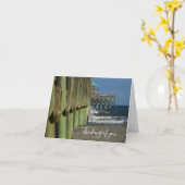 Samen met Folly Pier Denking U Kaart (Gele Bloem)