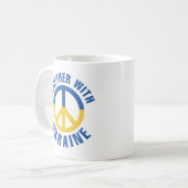 samen met Oekraïne Koffiemok (Voorkant links)