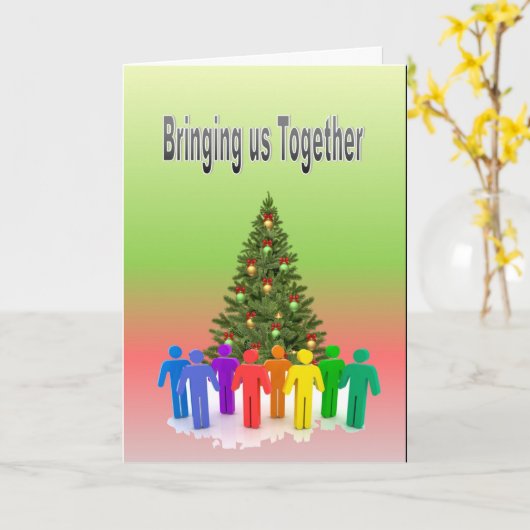 Samen met ons kaart (Gele Bloem)